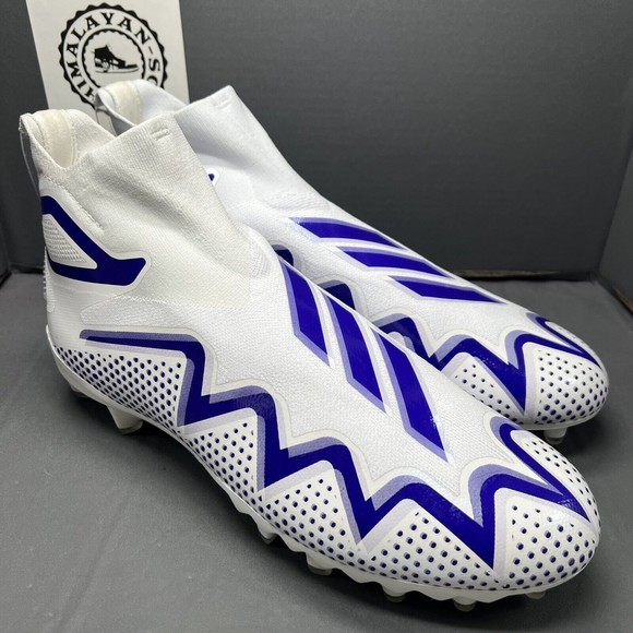 Adidas Freak Ultra 22 Boost Football Cleats White Purple GW2927 Men Sz 13.5 NEW main image 11